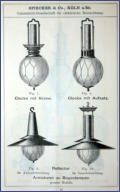 1886 - Prospect der Fa. Spiecker & Co, Seite 24, Bogenlampen