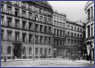 1903 - Jungfernstieg, das Streits-Hotel mit einem Wandausleger