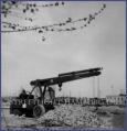 1950 - Leih-Mobilkran der Firma Maschinen- und Kranbau AG – MUKAG, kann bis 5000 kg heben