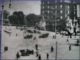1927 - Stephansplatz mit Mastlichtsignal (Leuchten am Lichtmast sind zw. 1926/27 angebracht worden)