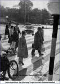 1956 - Kugelblinkleuchten an der Dammtorstr./Tiergartenstr.