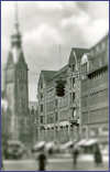 1935 - Ampel Kreuzung Mönckebergstr. / Bergstr. ( Quelle: Walter Lüden  Fotoausschitt) 