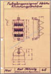 1951 - Fußgänger Signal Bauart Jähnig